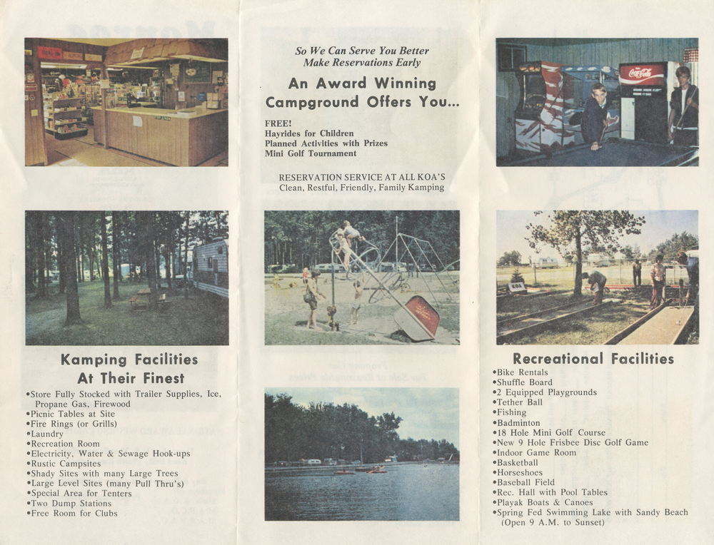 Petersburg KOA - Vintage Flyer